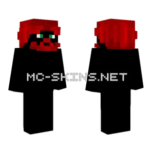 Male HB Red Facial Beard Minecraft skin