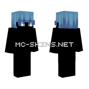 Male Hb Sky Blue Fade Minecraft skin