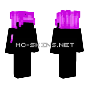 Male Pink Hair Base Minecraft skin