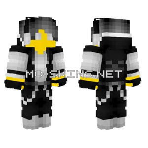 Male Skeleton Gamer Outfit Minecraft skin