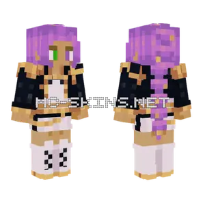Mamasfantasy Purple Witch Minecraft skin