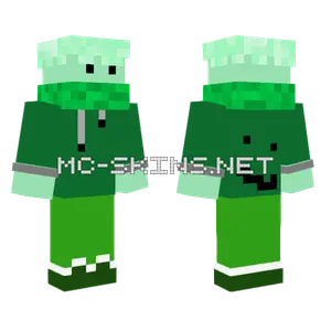 Man In Green Minecraft skin