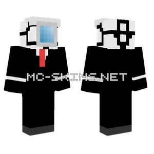 Man With Camera Head Minecraft skin