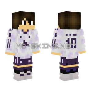 Manchester United 25 26 Away Minecraft skin