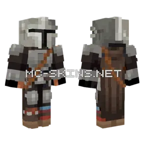 Mandalorian 3 0 Minecraft skin