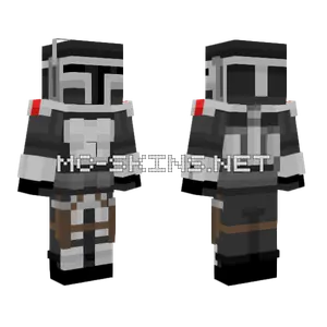 Mandalorian Guild Vs Hank Minecraft skin