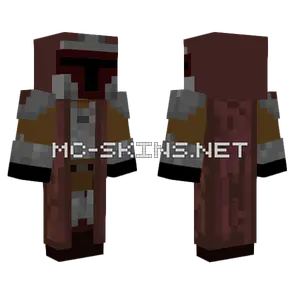 Mandalorian Skin Minecraft skin