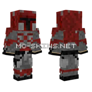 Mandalorian Super Commando 3 Minecraft skin