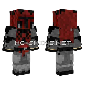 Mandalorian Super Commando 4 Minecraft skin