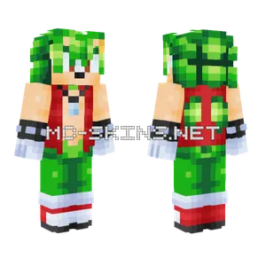 Manic The Hedgehog Minecraft skin