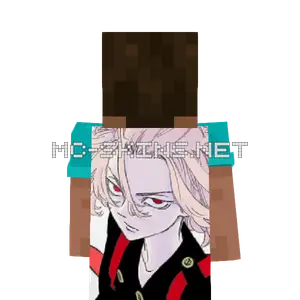Manjirou Sano cape, outside and lining