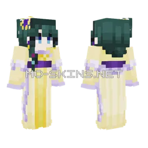 Maomao The Apothecary Diaries 3 Minecraft skin