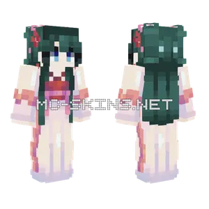 Maomao The Apothecary Diaries Minecraft skin