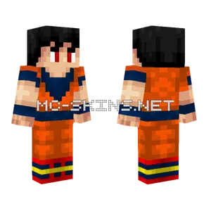 Marby As Goku Minecraft skin