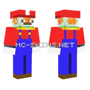 Mario Fish Minecraft skin