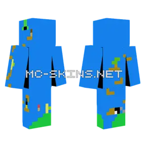 Mario Maker 2 Minecraft skin