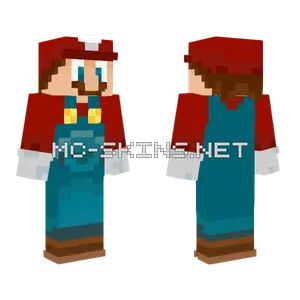 Mario New Shading Minecraft skin