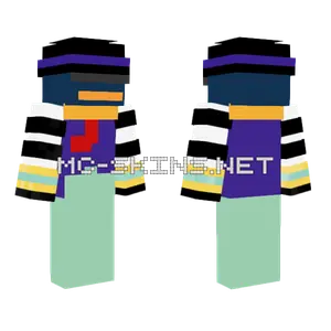 Mario Party DJ Hallyboo Minecraft skin