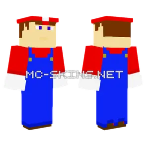 Mario SMG4 Minecraft skin
