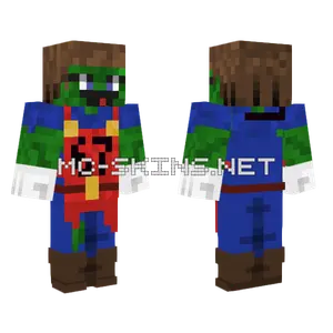 Mario Zombie Boucher 67 Minecraft skin