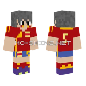 Mark Futbol Seleccion Espanola Minecraft skin