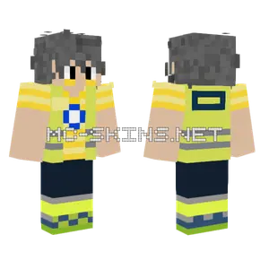 Mark Ikea Coworker Vest Minecraft skin