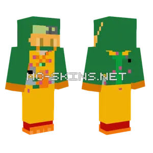 Mark Payaso Buzeradro Con Gafa Bagadas Mitad Minecraft skin