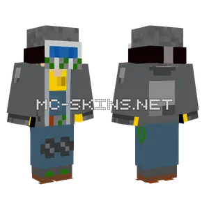 Mark Scp Con Mascara Minecraft skin