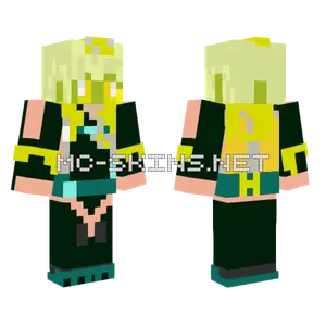 Mark Submarinista Estilo 1 Pseido Minecraft skin