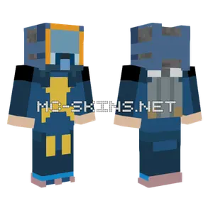 Mark Subnautica Completo Minecraft skin