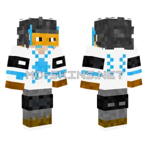 Mark Superhero Uniform Minecraft skin