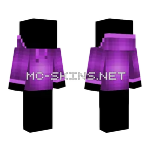 Maroon Hoodie Base Minecraft skin