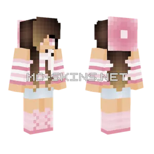 Marshmallows Girl Minecraft skin