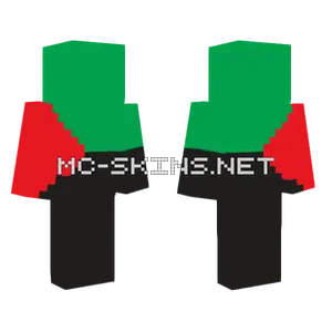 Martinique Flag Outfit Minecraft skin