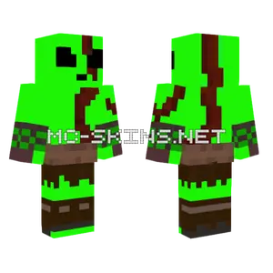 Marty Kratos Minecraft skin