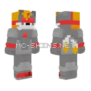 Mashed Tails Ready Player Two V5 Minecraft skin