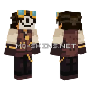 Masked Steampunk Ryu Minecraft skin