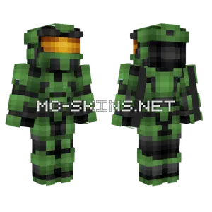 Master Chief Halo Evolved Minecraft skin