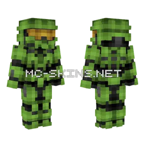 Master Chief Halo Infinite Minecraft skin