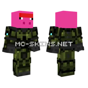 Master Chief Pigsaver Minecraft skin
