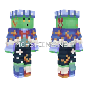Mastergarf Blue Baboons Minecraft skin