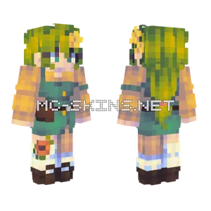 Matcha Cream Boy Minecraft skin