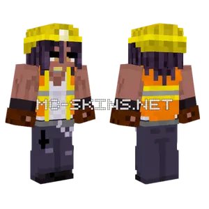 Mauri Male Builder Minecraft skin