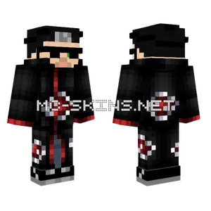 Maximus Akatsuki Naruto Minecraft skin