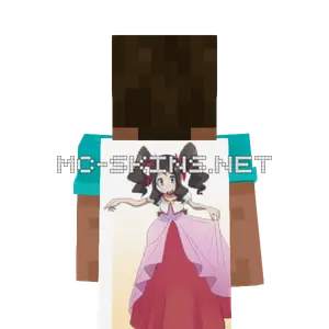 May Dress cape, outside and lining