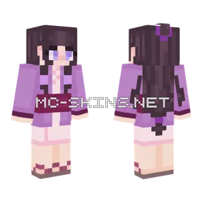 Maya Fey Minecraft skin