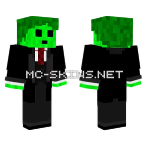 Mayor Lettuce Red Minecraft skin