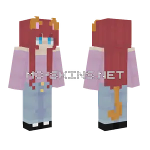 Mayuki Better Hair Minecraft skin