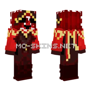 Mazaki Red Suit Minecraft skin