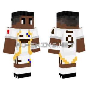 Mbappe Real Madrid 25 26 Minecraft skin